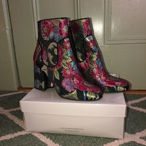 Multicolored Marc Fisher Booties